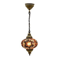 Large-Authentic-Ceiling-Pendant-Chandelier-Mosaic-Red-Lamp-Night-Light