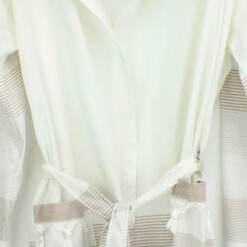 Loincloth-Bathrobe-Stripe-beige-white-gray2
