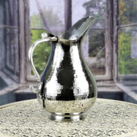 Alternative view of Forged Copper Pitcher 422