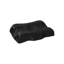 Beauty Pillow Anti Aging Orthopedic Pillow with Black Silk Pillowcase